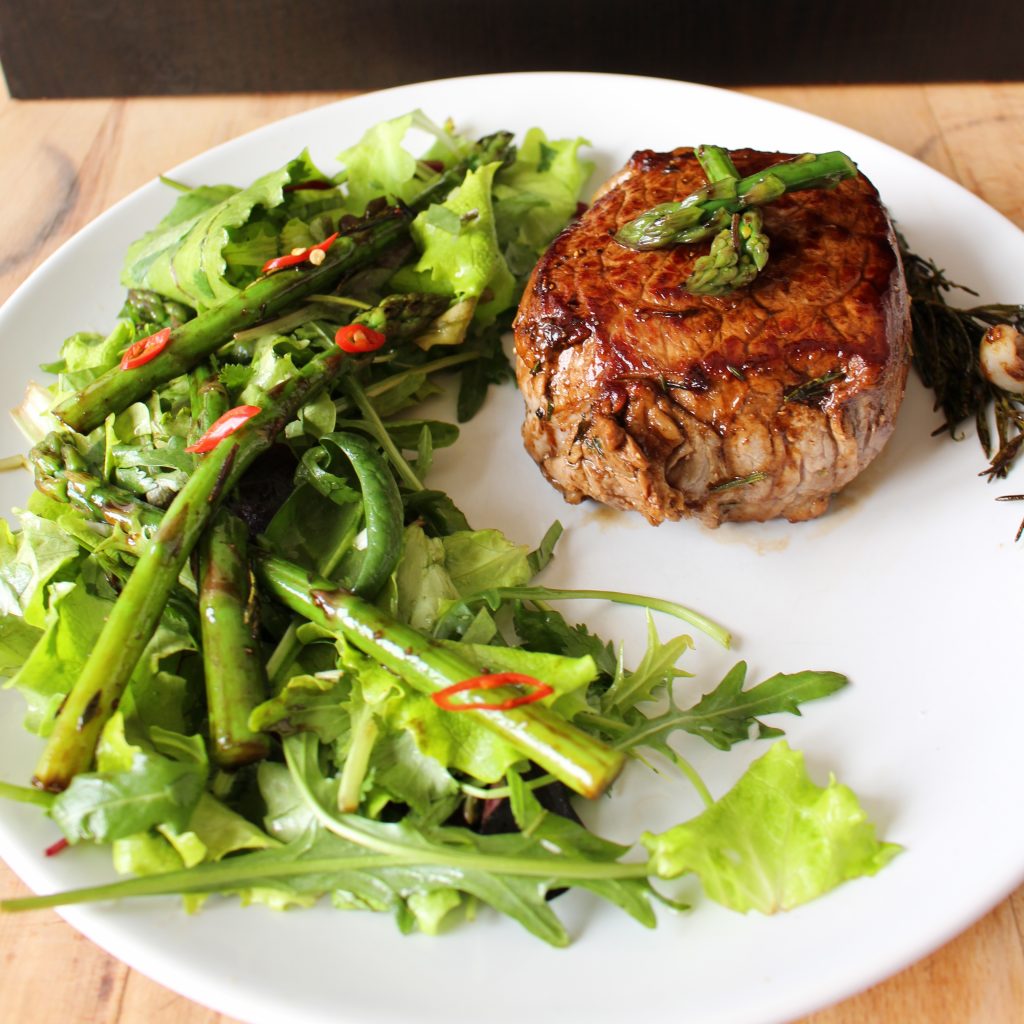 que manger avec un steak